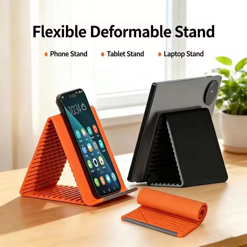 Tablet Stand Adjustable - Suporte Portátil de Silicone para Celular,
