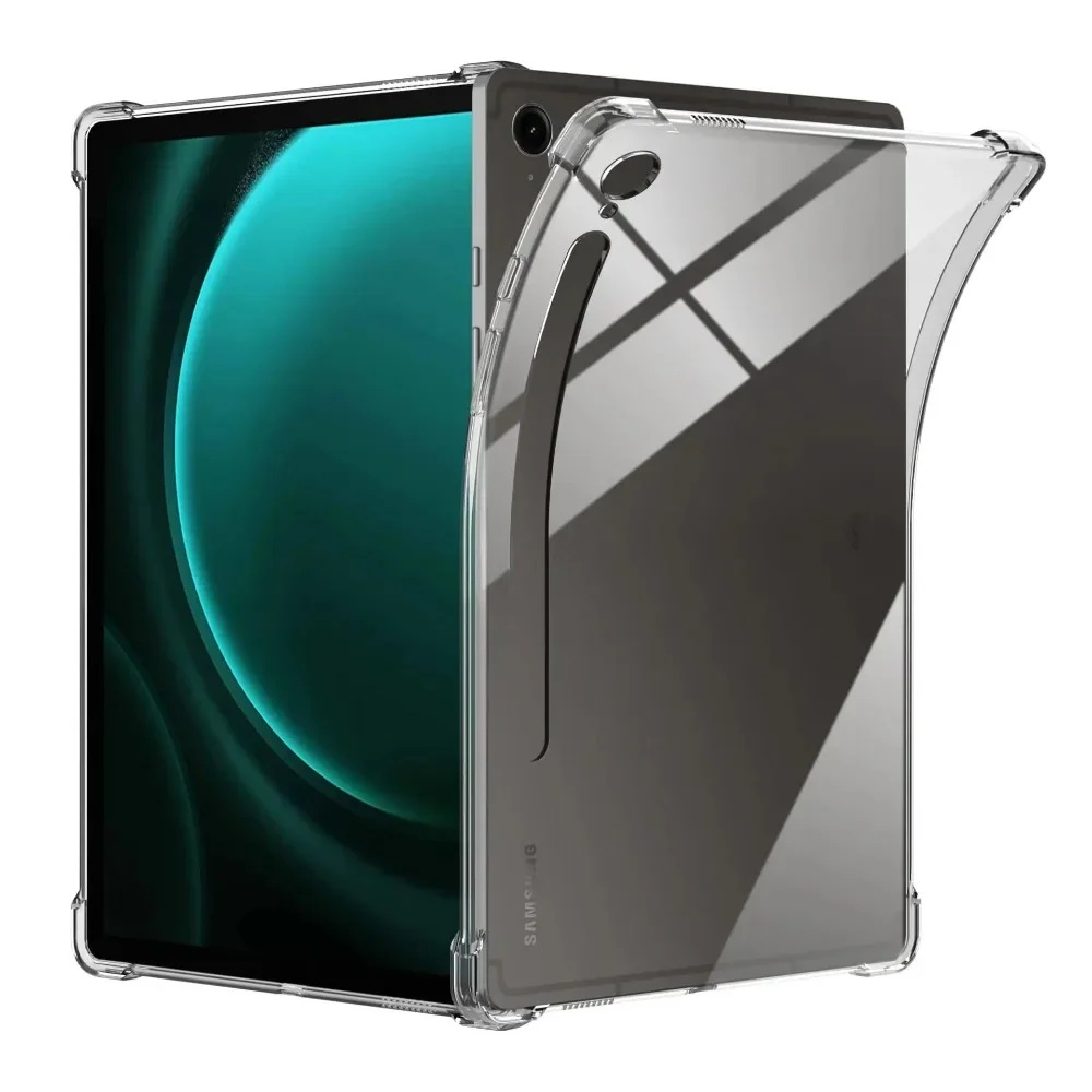 Samsung Tablet S9 Accessories - Capa de silicone para samsung galaxy