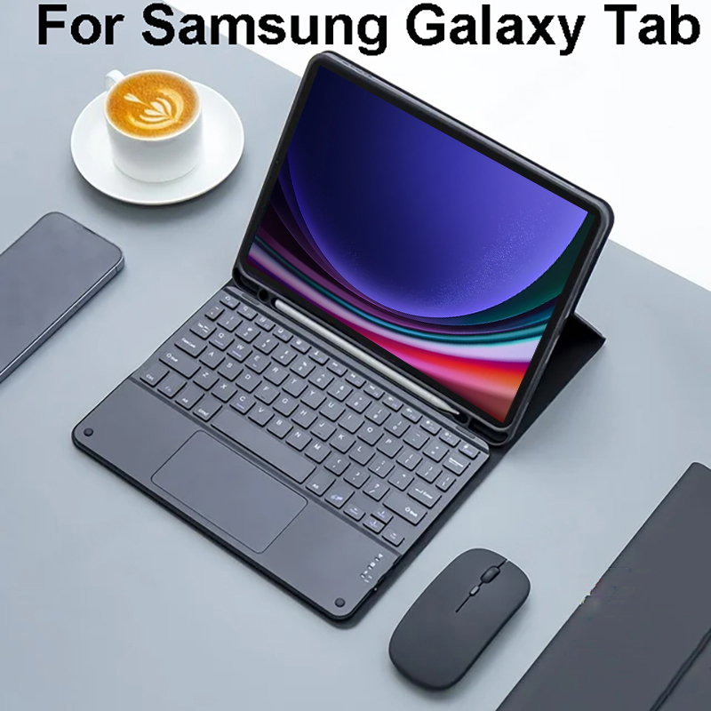 Samsung Tablet S9 Accessories - Capa de teclado para samsung galaxy