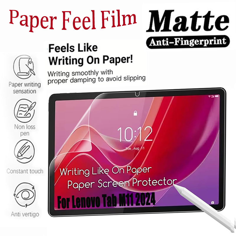 Tablet Accessories Lenovo - Filme de sensação de papel fosco