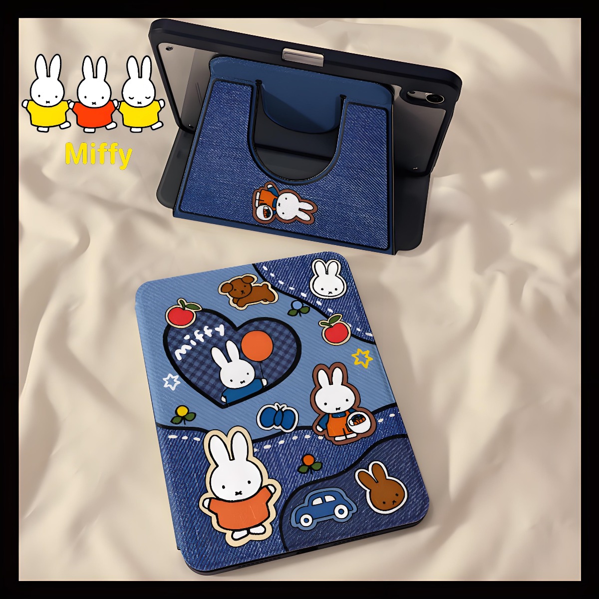 Kawaii miffy coelho tablet cas - Boox Tablet Accessories avaliação e preço