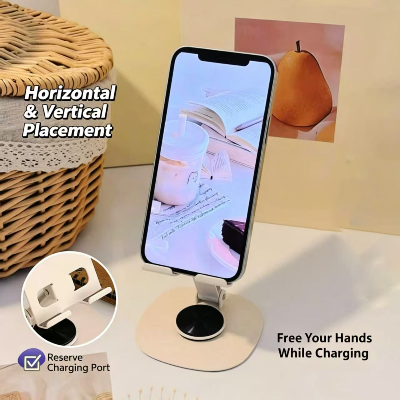 Suporte de Mesa Portátil em Aç - Tablet Stand Adjustable avaliação e preço