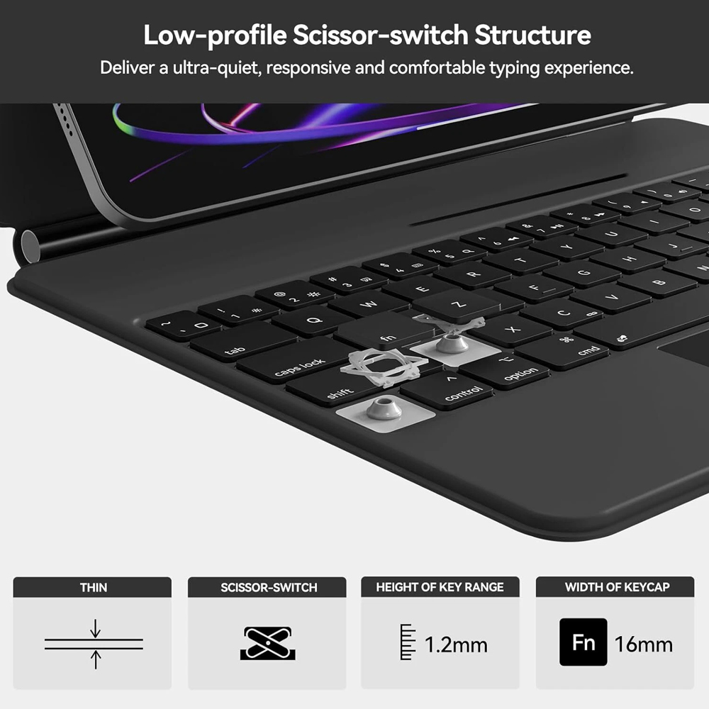 Capa de Teclado Mágico Bluetoo - Boox Tablet Accessories avaliação e preço