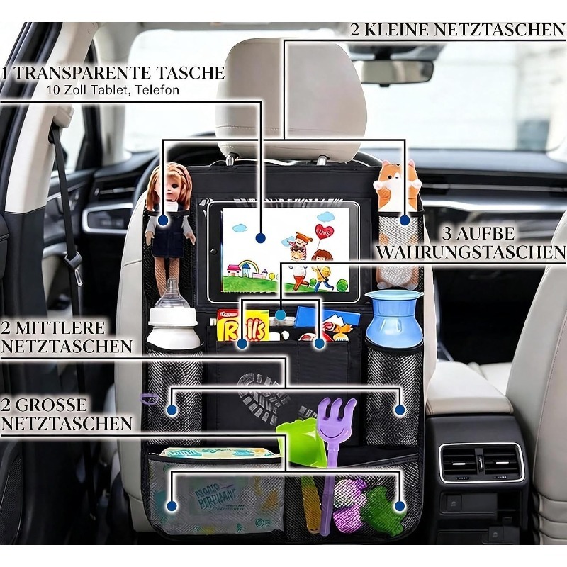 Organizador para Banco Traseir - Tablet And Accessories Bag avaliação e preço
