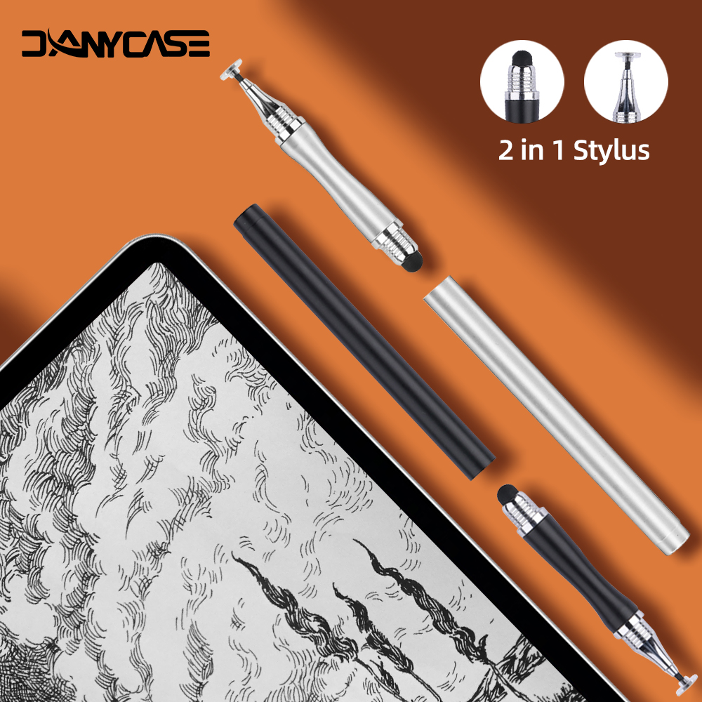 Caneta stylus 2 em 1, tablet d - Drawing Tablet Pen Accessories avaliação e preço