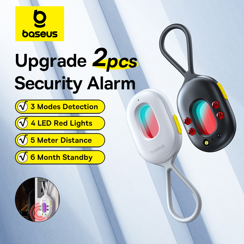 Baseus 2 pçs detector de alarm - Accessories For Android Tablet avaliação e preço