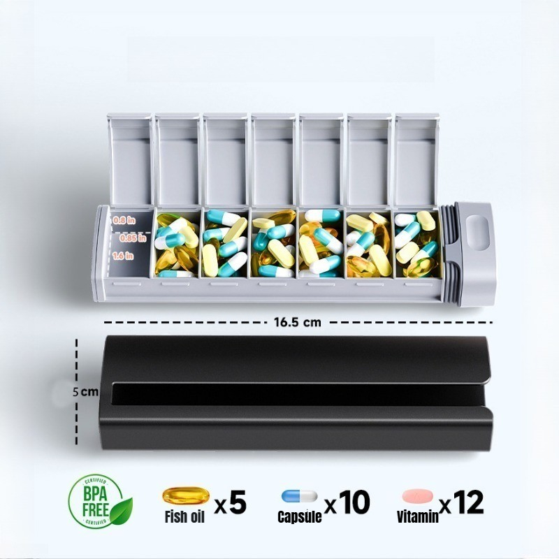 Organizador Semanal de Comprim - Boox Tablet Accessories avaliação e preço