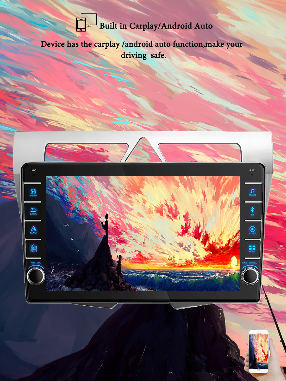 8g + 128g android 14 para kia  - Tablet Danish Mobile & Accessories Faisalabad avaliação e preço