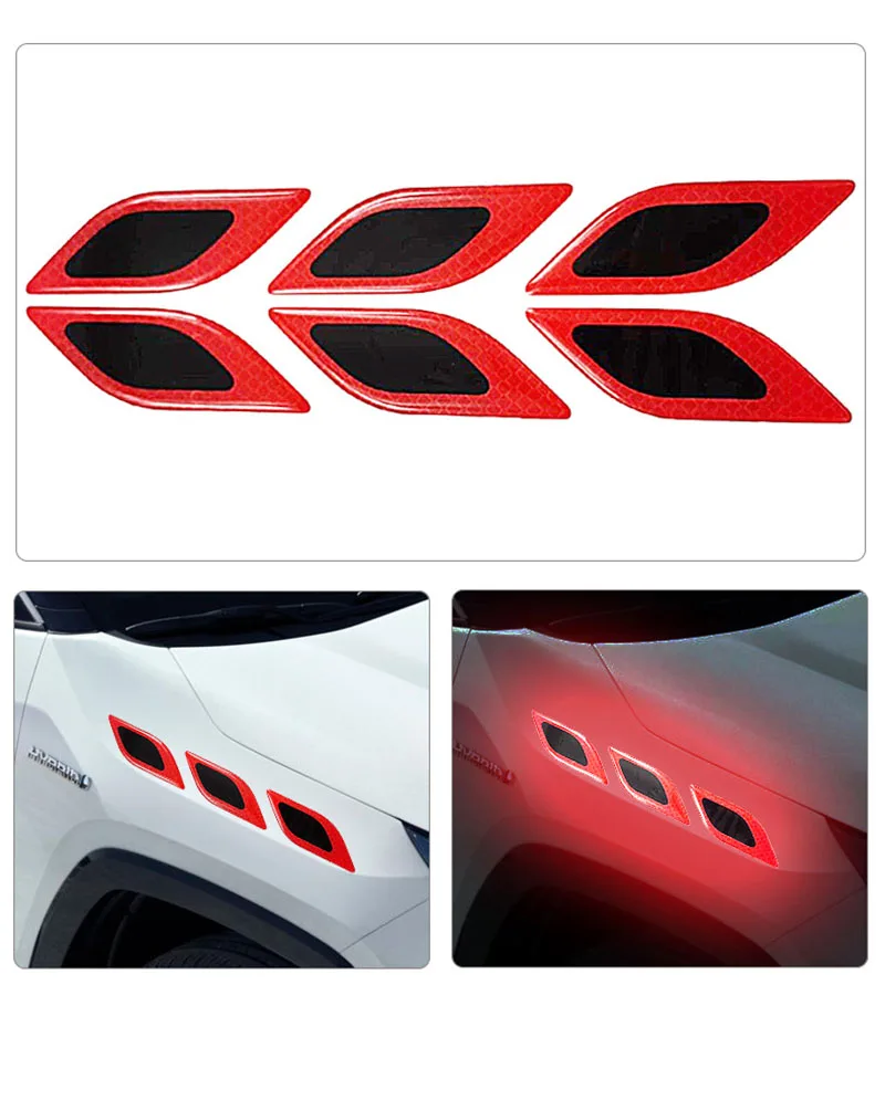 6 pçs/set adesivos reflexivos  - Tablet Accessories Set avaliação e preço