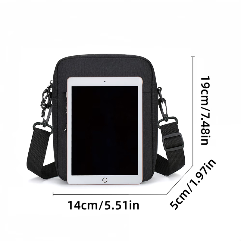 Bolsa transversal quadrada sim - Tablet And Accessories Bag avaliação e preço